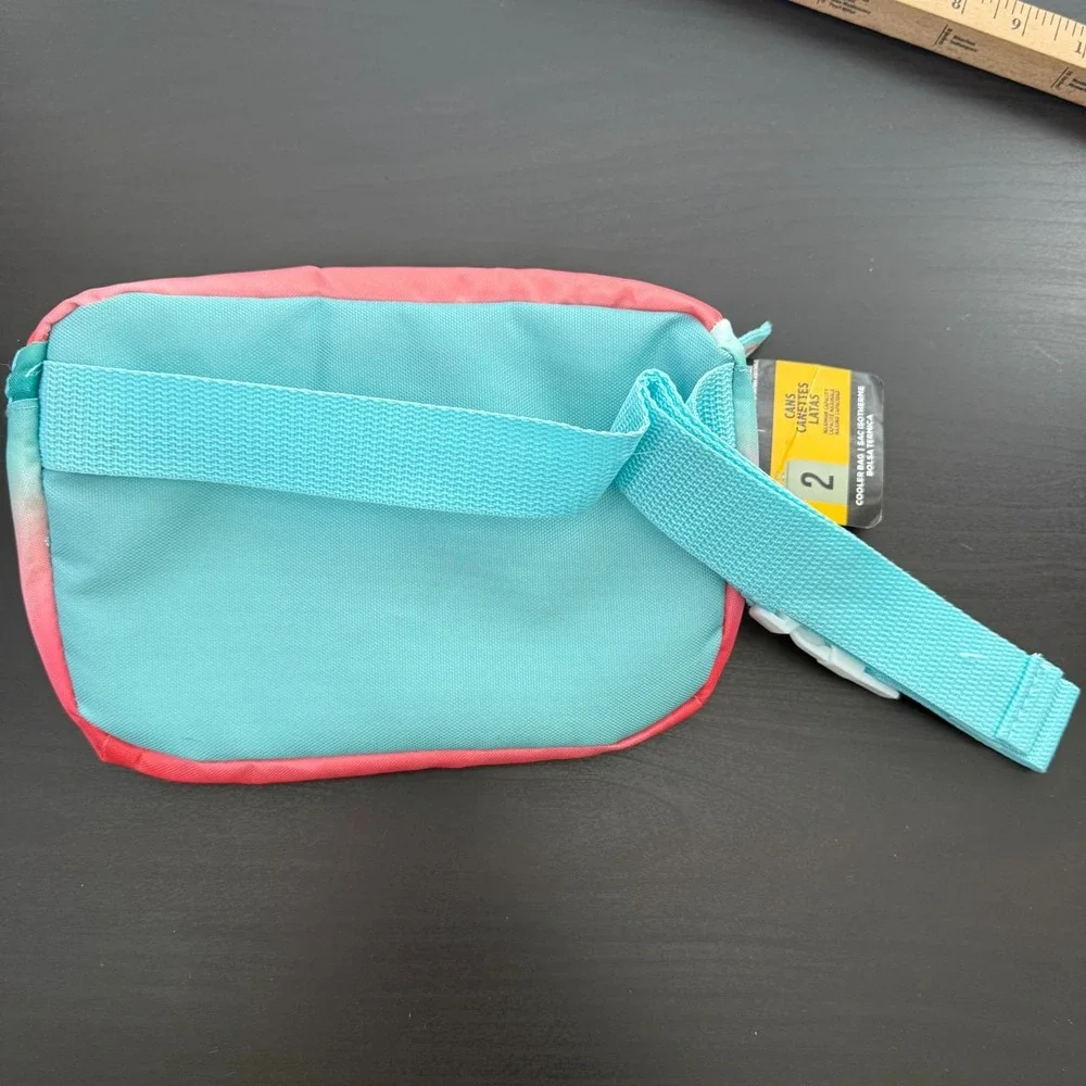 Igloo Hip Pack‎ Blue Gradient Adjustable Waist Strap 2-Can Capacity Cooler Bag